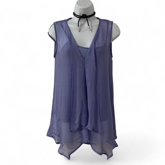 Phase Eight Tops - Y2K Women’s Silk Blouse fairy core whimsigoth coquette boho chic peasant Size M